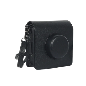 Scratch Resistant Camera Cover Protective Case Camera Storage Bag Leather Texture Black/Brown for WIDE Evo Camera