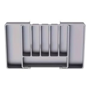 💟SOLUTION65💟 PP Adjustable Cutlery Organizer Tray Utensil Organizer Tray Cutlery Storage Tray Utensil Storage Tray Cutlery Divider Tray Utensil Divider Tray Cutlery Sorting Tray Utensils Sorting Trays Cutlery Tray Utensils Trays Cutlery Box Utensil Box