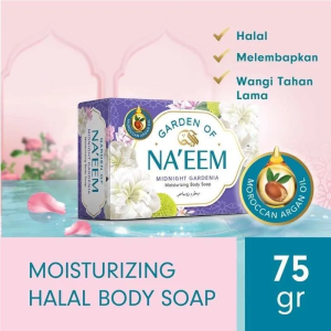 NAEEM Moisturizing Body Soap 75gr - Garden Of Naeem Sabun Batang