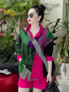 Set bộ in họa tiết lập thể dành cho nữ SET04 - LadyFashion -Khánh Linh Style