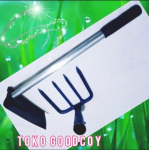 Cangkul Taman + Garukan Rumput ( Paket2in1)