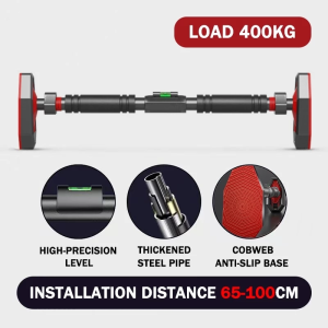 [SG Local Stock]Chin Up Fitness Equipment Pull Up/Portable Home Pull Up Bars/No Drilling /Load Bearing 400KG