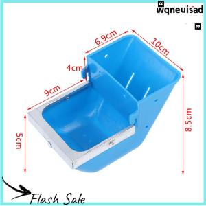 【WQ】 COD 1PC Rabbit Feed Box Hopper Rabbit Cage Rabbit Anti Pickling Feed Trough