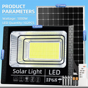 KKSKY ไฟโซล่าเซลล์ 300w 200w 100w 60w 40w 500w solar light outdoor สปอร์ตไลท์ แบตโซล่าเซลล์ โซล่าเซลไฟบ้าน สปอร์ตไลท์ โซลา