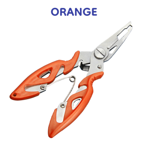 Tang Gunting Pemotong Kail Pancing Stainless Steel Fishing Hook Remover Penjepit Mulut Ikan Pegangan Besi