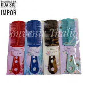 Souvenir 100 Pcs SISIR 2 SISI Kemasan Alas Shaby Ukuran Besar dua serit Hadiah Pernikahan Sovenir Murah