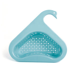 Sink Swan Drain Basket General Fruit and Vegetable Drain Basket Kitchen Leftover Sink Strainer Multifunctional Drain Basket