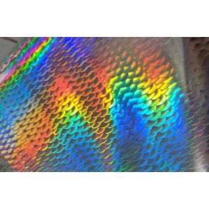 Hologram hot stamping foil lure sisik ikan 7mm 5mm 3mm