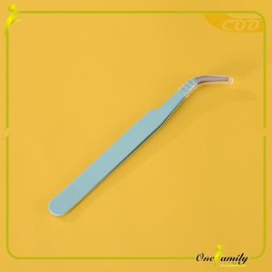 ONE-K184 Pinset Bulu Mata Eyelash Extension Pinset Bengkok Serbaguna / Tweezer Lurus Pinset Lengkung