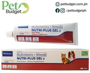 Virbac Nutri-plus I PH FDA APPROVED Version I For Cats and Dogs 120g I Nutriplus Gel I Nutritional Supplement