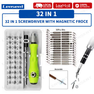 Lensent 32 trong 1 Bộ tuốc nơ vít đa mục đích chính xác Chính xác có từ tính mũi tuốc nơ vít sửa chữa Mini tuốc nơ vít điện tử đầu đa kích thước vít