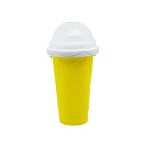 SKJK Dung lượng lớn Cốc ép sinh tố có nắp Đông lạnh nhanh Cốc làm kem Di động Silicon Chai nước ép tự làm Bếp