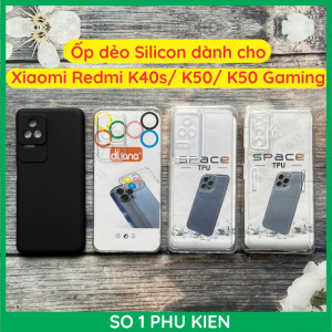 Ốp lưng Xiaomi redmi K40s/ Poco F4 5G / Redmi K50 / Redmi K50 Pro/ Redmi K50 Gaming dẻo đendẻo trong bảo vệ cam bền đẹp