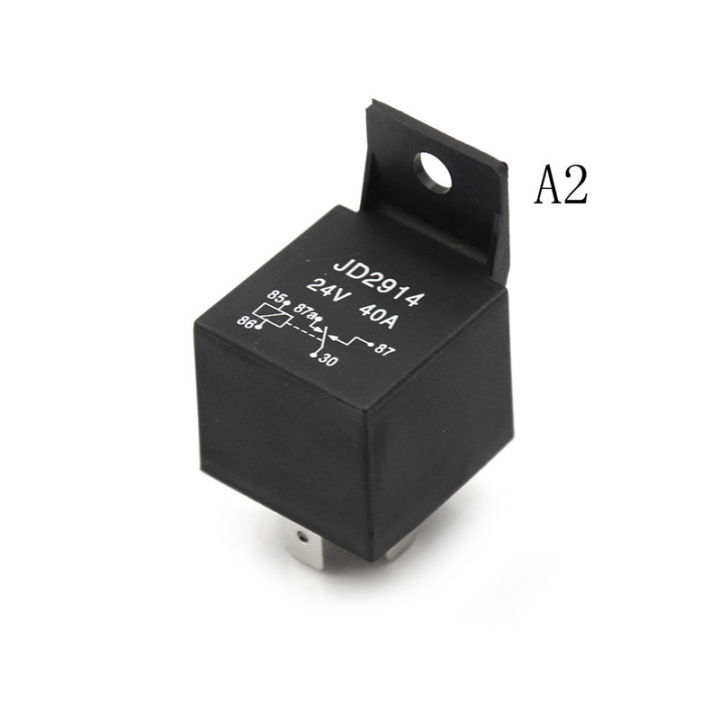 Ministar 5 Pin 40A Car Relay Automotive Normally Open DC 12V/24V Relays ...