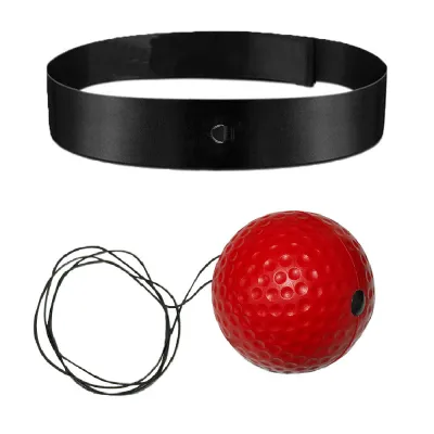 Boxing reflax ball Head-mounted boxing reaction balls decompression venting balls