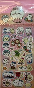 Cute Cartoon Colorful Laser Waterproof Material Decorative Stickers Chiikawa Unicorn Butterbear Stitch