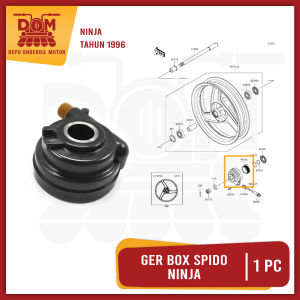 Ger Box Spido NINJA 2T (TOKAIDO) - Gir Gigi Keongan Rumah Spidometer Kilometer Kawasaki Ninja 2 Tak