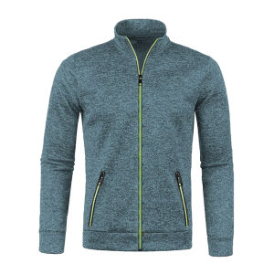 Men Fashion Knitwear Warm Cardigan Sweater Thick Fleece Jumpers Casual Jacket Coat Outerwear Zip-Up Sweatshirts Man Clothing 5XL