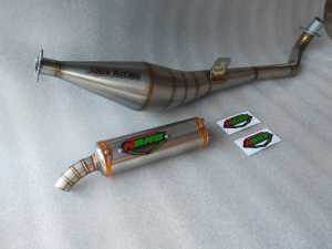 Knalpot Fizr Fiz r F1zr Force1 Kolong Samping full stenlis free laser nama