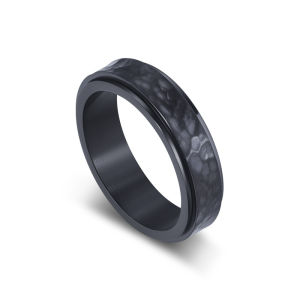 FEDD - Shadowsteel Ring Cincin Pria Titanium Steel Fashion Hype Anti Karat