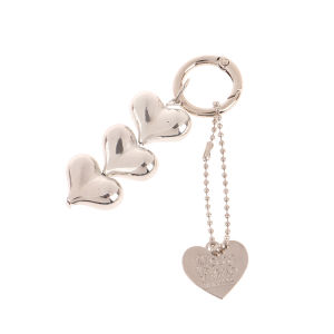 [haoh] ห่วงโซ่ห่วงโซ่หัวใจเสน่ห์น่ารักอุปกรณ์เสริมน่ารักสำหรับกระเป๋ากล้องโทรศัพท์