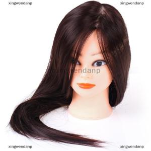 xingwendanp Chuyên Nghiệp Manequin Đầu Con Người Tóc Cắt Tóc Thực Hành Kiểu Tóc Thợ Làm Tóc Búp Bê