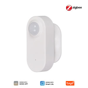 MOES Tuya เซ็นเซอร์ตรวจจับการเคลื่อนไหว PIR อัจฉริยะ Zigbee3.0ร่างกายมนุษย์เชื่อมต่อกับแบตเตอรี่ด้วยไฟอินฟาเรดทำงานร่วมกับแอปชีวิตอัจฉริยะ