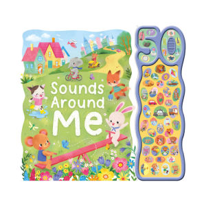 Noisy Sounds Around Me 50 Buttons Sound Book For Kids To Learn About the World