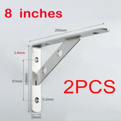 [Chữ L Inox - 1 Đôi] Giá đỡ inox tháo lắp Ke vuông góc chịu lực Ke Góc Chữ L Inox Giá Đỡ Bàn Thờ Giá đỡ treo tường inox