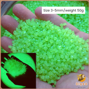 Digeo 3-13mm Luminous Sand Stone Glow In Dark Home Pebbles Stone Path Outdoor Yard Fish Tank Decorations
