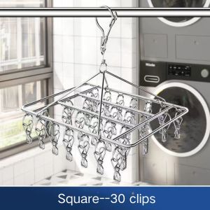 50 Clips Drying Clothes Hanger Clips Stainless Steel Multi Clips Space Saving Windproof Non-Slip Ipitan Hanger Sipitan Hanger Heavy Duty Towel Hanger Socks Underwear Baby Clothes Drying Racks Hanger