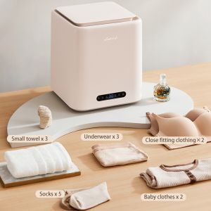 XIAOMI KONKA 7L Automatic Mini Mesin Basuh Portable Washing Machine With Dryer 7kg Automatic Blue-ray Sterilization 小型迷你洗衣機 For Baby Clothes Underclothes In Small Household Rental Dormitory