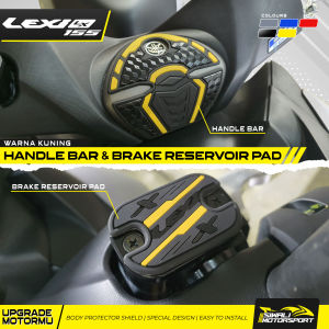 Handle Bar & Brake Reservoir Lexi LX 155 Rubber Murah Keren Tahan Panas Aksesoris Motor Yamaha