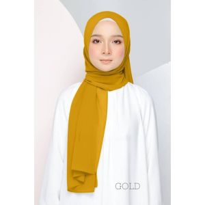 Tudung Shawl Heavy Chiffon Keknis 1.8m Plain Dewasa | Stock Ready Raya 2026 | Daily Shipping