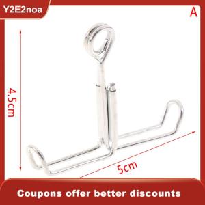 【Y2E2noa】 Lab Hoffman Tubing Clip Clamp Water Stopper Spiral Hose Clip For Rubber Hose Liquid Flow Adjust Pinchcock Control Clip
