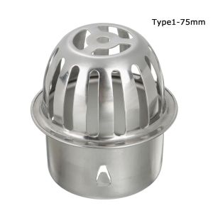 VERMILL Useful Round Anti-blocking Rain Pipe Cap Roof Floor Drain Drainage Plumbing Fitting Balcony Drainage Cover