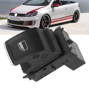High Strength Automotive Window Glass Lift Elevator Single Switch Button Glass Raising Switch for 5G0959855F 5G0959855L