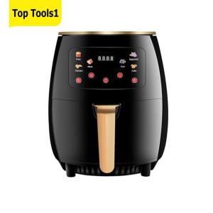 Electric 6L Air Fryer with Digital Control Oilless Cooker for Baking Roasting and Frying