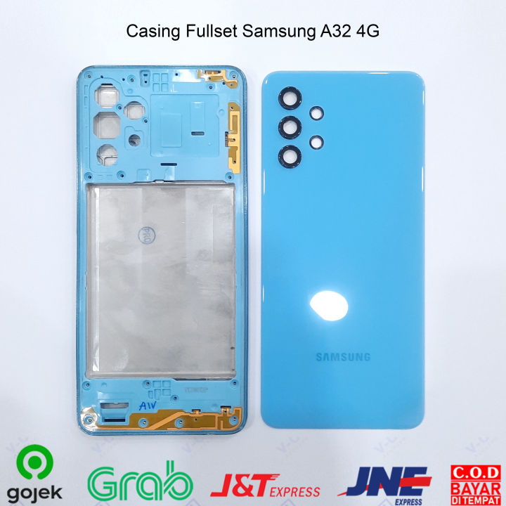 CASING FULLSET SAMSUNG A32 4G CASING HOUSING Casing Back Cover