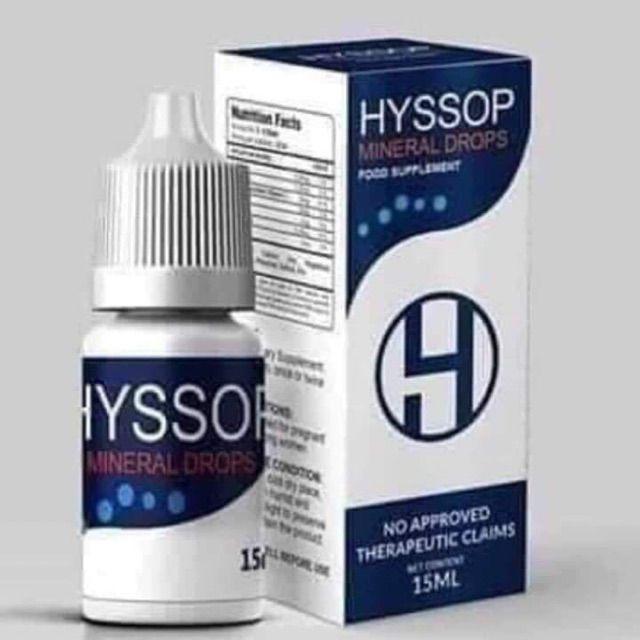 Hyssop Mineral Eye Drops / Improve Eyesight and other Eye Problems