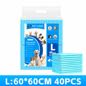 100-Pack Premium Dog Training Pads Leak-Proof & Super-Absorbent Wood Pulp Durable & Comfortable Pet Wee Pee Pads