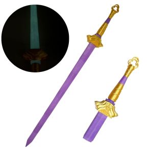 Kpop Rumi Demon Hunters Cosplay Sword Lights Weapons Roleplay Props for Girl Group Idol Halloween Carnival Costume Accessories