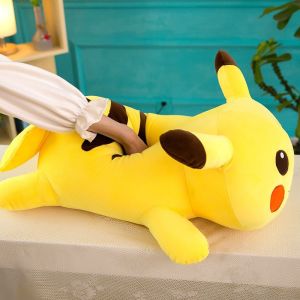 Gấu Bông Quà Tặng Pikachu Dễ Thương Pikachu Nhồi Bông Dáng Nằm Kích Thước 40Cm Phù Hợp Với Mọi Lứa Tuổi