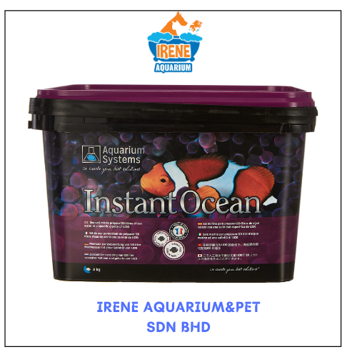 Aquarium Systems Instant Ocean Salt 4kg/120L 4Kg Marine Salt For