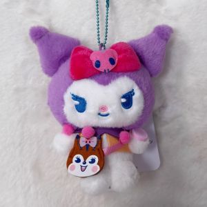 Dễ thương Dòng Sanrio Ramune Móc khóa sang trọng Pompompurin Mờ Ba lô Quyến rũ Giai điệu của tôi Quà tặng Kawaii Showa Kuromi Mặt dây chuyền trang trí2026