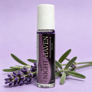 Night Haven Sleep Oil Roll-On – Natural Essential Oil Blend for Deep Sleep Relaxation & Insomnia Re