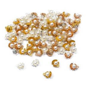 5Pcs 15X12mm Pearl Shell And Conch Charms For Jewelry Making And Crafting Fashion Earring Pendant Necklace Bracelet DIY Beads