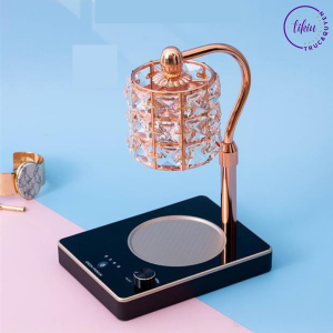 Đèn Đốt Nến Thơm Phong Cách Châu Âu TIKIU Chụp Trụ Pha Lê Sang Trọng Phụ kiện nến thơm Yankee Bath & Body Works 2022