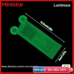 Ministar Silicone điều khiển từ xa bảo vệ bao gồm điều hòa không khí TV điều khiển từ xa trường hợp không thấm nước Gấu Tai huỳnh quang chống bụi Bìa