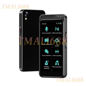[✅Sg Ready Stock] Z6 NEW AI Language Translator Device Can Connect To 5G Network Portable Translator Device with 150 Languages & 4.1" Touch Screen Smart Voice Photo Translator Real Time Offline Online Translation for Business Learning Travel